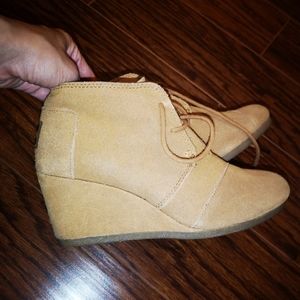 TOMS Desert Wedge Bootie